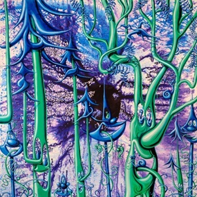 Woodz by Kenny Scharf
