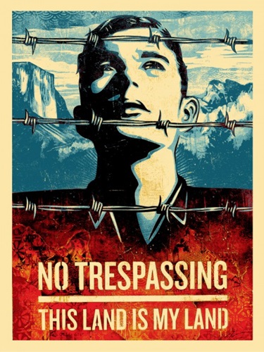 This Land Is Your Land  by Shepard Fairey