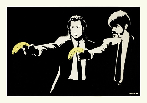 Pulp Fiction (Unsigned) by Banksy