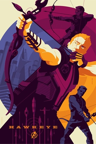 Hawkeye  by Tom Whalen