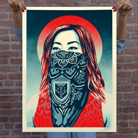 Just Future Rising by Shepard Fairey