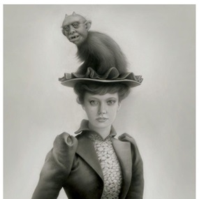 Miss Eunice And Her Hat Gremlin by Travis Louie