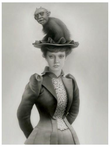 Miss Eunice And Her Hat Gremlin  by Travis Louie