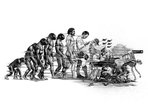 De-Evolution  by Paul Jackson