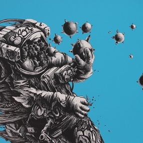 Houston We Have A Problem (Sky Blue) by Pez