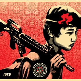 Duality Of Humanity 2 by Shepard Fairey