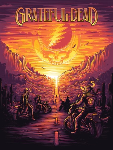 Grateful Dead  by Dan Mumford