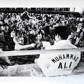 Showman Ali (Silver) by Mr Brainwash