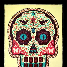 Yaqui Day of the Dead (Hand Painted Mutiple) by Ernesto Yerena