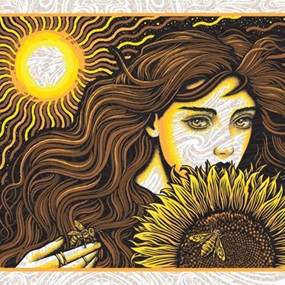 Grateful Dead (v2) (Kaleidoscope Foil) by Todd Slater