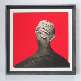 Portrait (2020) (Red) by Adam Neate