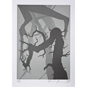 Twisted Woods Silver by Stanley Donwood