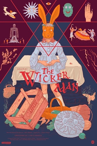 The Wicker Man (Variant) by Jonathan Burton