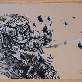 Houston We Have A Problem (Metallic Silver) by Pez