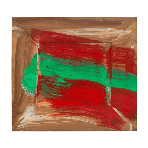 Red Flowers  by Howard Hodgkin