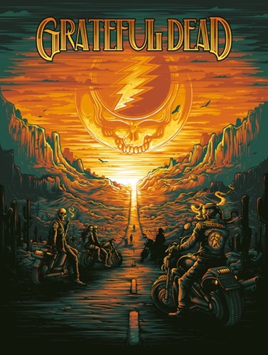 Grateful Dead (Variant) by Dan Mumford