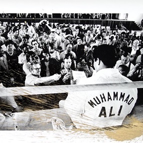 Showman Ali (Gold) by Mr Brainwash
