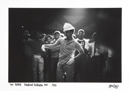 Popper At Roseland Ballroom NYC circa 1982 (First Edition) by Joe Conzo Jr.