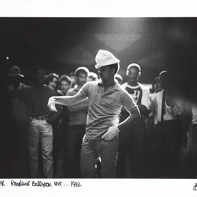 Popper At Roseland Ballroom NYC circa 1982 (First Edition) by Joe Conzo Jr.