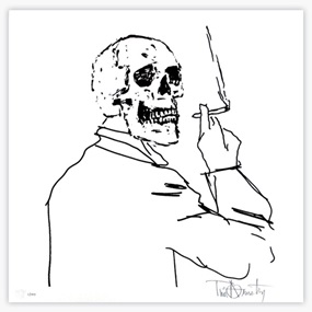 Skullman Smoking by Tim Armstrong