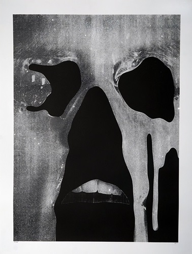 Untitled (Brain Leaked From Their Eyes Like They Were Crying Their Own Mind) (Diamond Dust) by Jesse Draxler