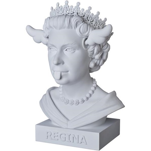 Dog Save The Queen (Sculpture) (First Edition) by D*Face