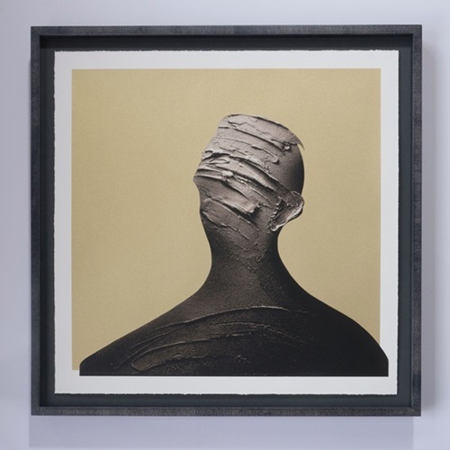 Portrait (2020) (Metallic Gold) by Adam Neate