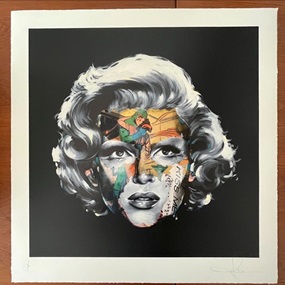 La Cage Et Le Murmure des Amoureux (Gold Leaf) by Sandra Chevrier