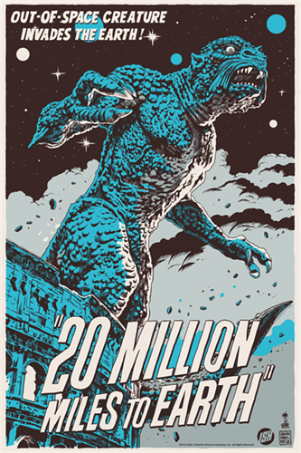 20 Million Miles To Earth (Variant) by Francesco Francavilla