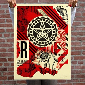 Gears Of Justice by Shepard Fairey
