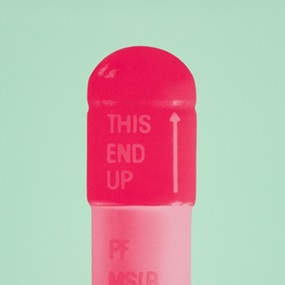 The Cure (Mint Green / Desire / Orchid Pink) by Damien Hirst