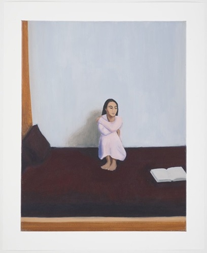 Girl On A Bed  by Matthew Krishanu
