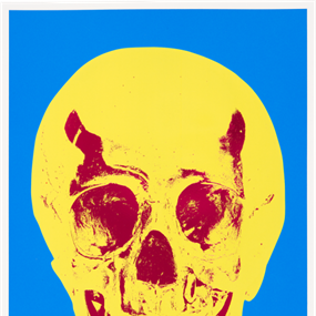 Till Death Do Us Part (Cerulean - Blue Pigment, Yellow, Royal Red) by Damien Hirst