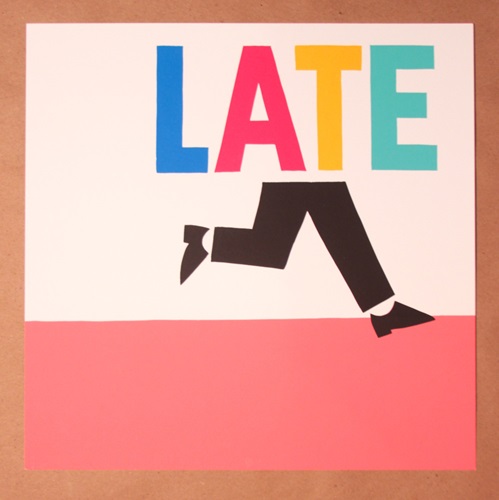 Running Late (Small) by Steve Powers