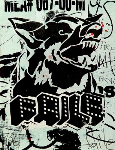 Faile Dog (I) by Faile