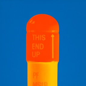 The Cure (Sky Blue / Orange / Sunset Orange) by Damien Hirst