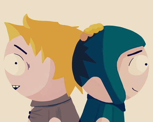 Tweek And Craig  by Nan Lawson