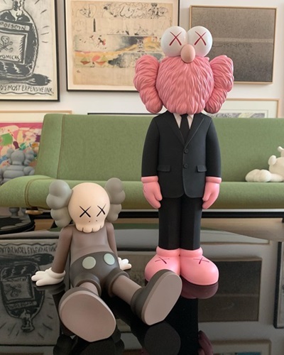 Kaws BFF (Dior Pink) by Kaws