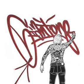 OG Tag (Red) by Mike Giant
