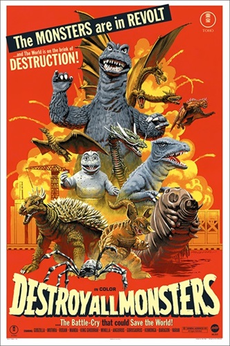 Destroy All Monsters  by Paul Mann