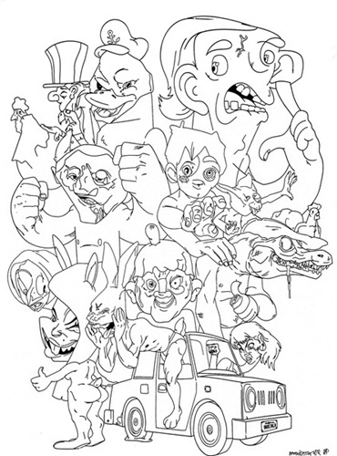 Road Trip (Sketch) (First Edition) by Canyon Castator