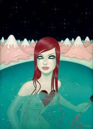 WEIGHT OF WATER I POSTCARD BY TARA MCPHERSON 