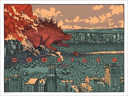 Godzilla  by Jared Muralt