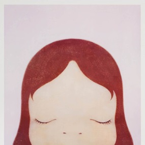Cosmic Girl (Eyes Closed) by Yoshitomo Nara