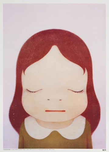 Cosmic Girl (Eyes Closed)  by Yoshitomo Nara