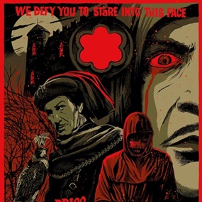 The Masque Of The Red Death (Blood Splatter Foil Variant) by Francesco Francavilla