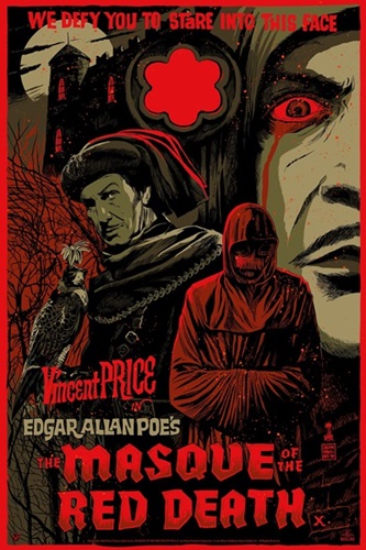 The Masque Of The Red Death (Blood Splatter Foil Variant) by Francesco Francavilla