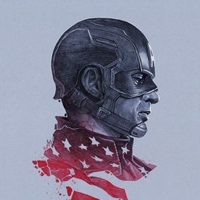 Captain America: The Winter Soldier "Cap Vs." (First Edition) by Gabz