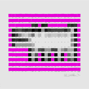 Haring Dog (Pink) by Nick Smith