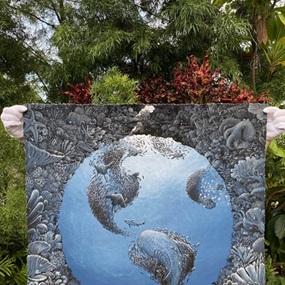 Planet Coral (Blue Variant) by Kerby Rosanes